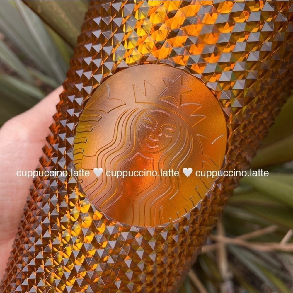 ✨NEW SET✨Starbucks 50th Anniversary Honeycomb Venti & Grande Studded Tumblers - Picture 11 of 14
